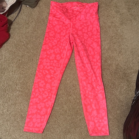 GAP Pink Patterned Leggings - Picture 1 of 2